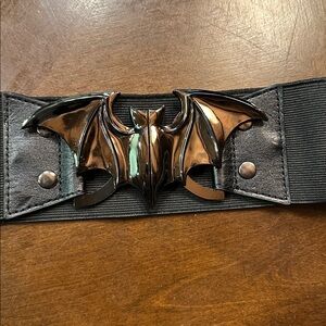Kreepsville Black Bat Buckle Belt